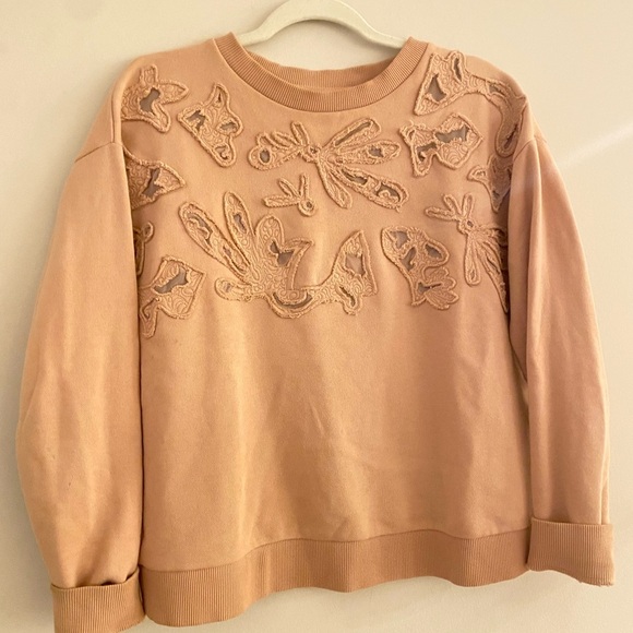 Banana Republic Womans Pink Crew Neck Sweater Size Small - Picture 5 of 14
